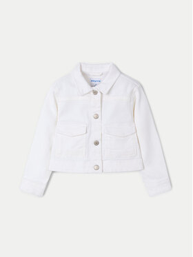 Mayoral Mayoral Джинсова куртка 3407 Écru Regular Fit