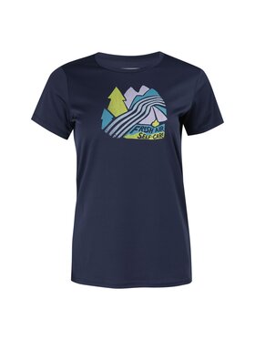 Regatta Regatta T-Shirt RG9827 Granatowy Short Fit