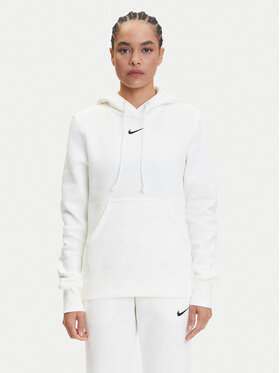 Nike Nike Majica dugih rukava Phoenix Fleece HF6839 Bijela Relaxed Fit