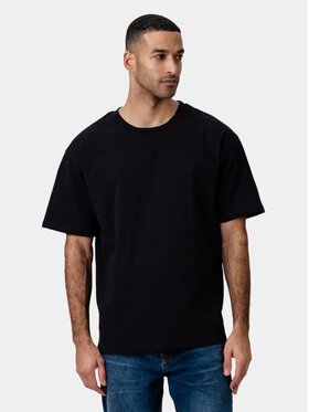 TeeShoppen TeeShoppen T-Shirt 'Basic Collection' Czarny Oversize