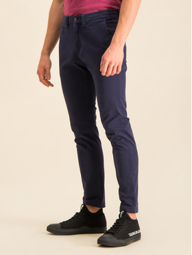 Calvin Klein Jeans Calvin Klein Jeans Pantaloni din material J30J314063 Bleumarin Skinny Fit