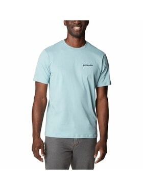 Columbia Columbia T-Shirt 199103 Niebieski Regular Fit
