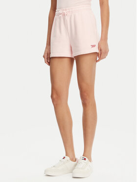 Tommy Jeans Tommy Jeans Sportshorts Script DW0DW20353 Rosa Regular Fit