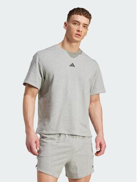 adidas adidas Koszulka techniczna D4T X Tee Szary Loose Fit
