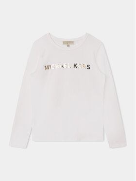 MICHAEL KORS KIDS MICHAEL KORS KIDS Bluzka R15195 Biały Regular Fit