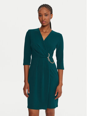 Rinascimento Rinascimento Abito da cocktail CFC0020071002 Verde Regular Fit