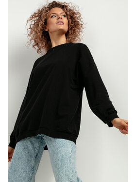 Tessita Tessita Bluza T417/7/M-L Czarny Oversize
