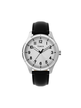 Timex Timex Ročna ura Main Street TW2Y16000 Črna