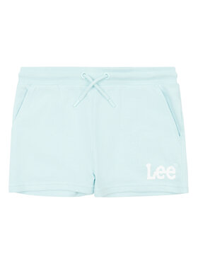 Lee Lee Szorty sportowe Wobbly Graphic LEG5092 Niebieski Regular Fit