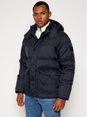 Lee Lee Kurtka zimowa Puffer L86NSZ01 112122737 Granatowy Regular Fit