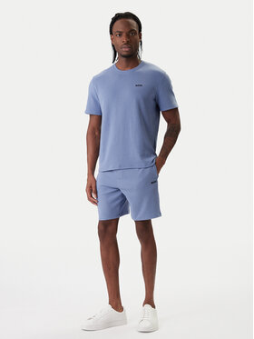 BOSS BOSS T-särk Waffle 50535891 Sinine Regular Fit