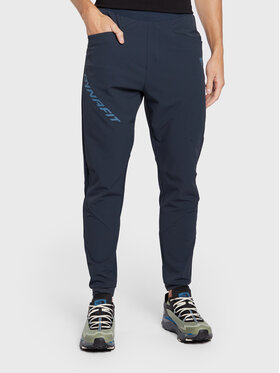 Dynafit Dynafit Outdoor панталони Warm 08-71705 Тъмносин Regular Fit