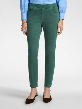 Elena Mirò Elena Mirò Pantaloni di tessuto P152P000343N035 Verde Skin Fit