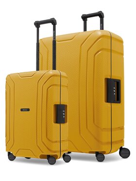 Redolz Redolz Komplet walizek 332242 Żółty