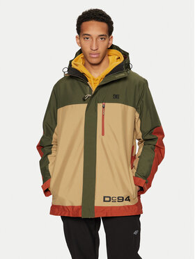 DC DC Μπουφάν για snowboard Defiant ADYTJ03084 Πράσινο Standard Fit