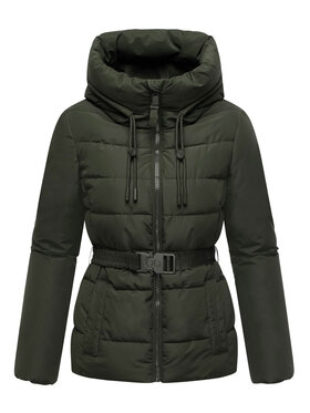 Marikoo Marikoo Kurtka zimowa Himee Zielony Regular Fit