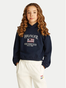 Tommy Hilfiger Tommy Hilfiger Pulóver KG0KG08558 D Sötétkék Regular Fit