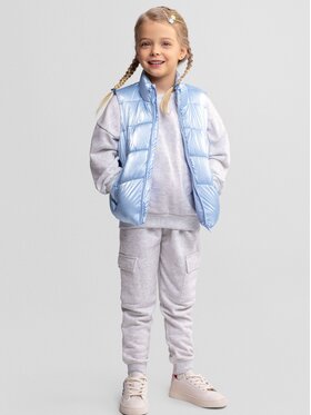 minoti minoti Kamizelka 30GILET100 Błękitny Regular Fit