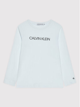 Calvin Klein Jeans Calvin Klein Jeans Блуза Institutional IB0IB00599 Бял Regular Fit