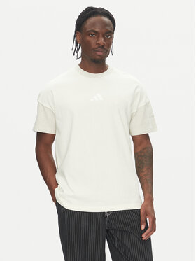 adidas adidas Футболка ALL SZN Colorblock JJ3679 Білий Loose Fit