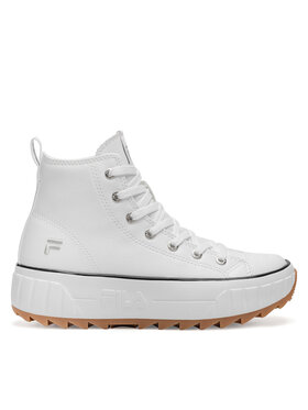 Fila Fila Sneakers aus Stoff BLOCKSTER FFW0503-10004 Weiß