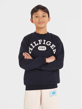 Tommy Hilfiger Tommy Hilfiger Pulóver KB0KB08497 S Sötétkék Regular Fit