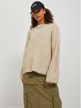 JJXX JJXX Πουλόβερ 12245453 Μπεζ Relaxed Fit
