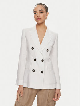 Marella Marella Giacca da abito Afide 2413041072 Bianco Regular Fit