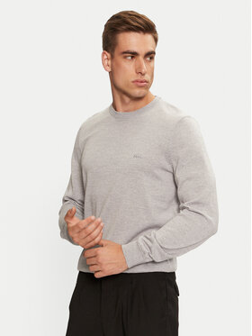 BOSS Boss Pulover Botto-L 50476364 Gri Regular Fit