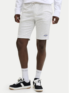 Jack & Jones Jack & Jones Športne kratke hlače Gordon Brandon 12297289 Siva Regular Fit
