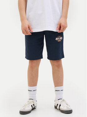 Jack&Jones Junior Jack&Jones Junior Спортни шорти Logo 12249970 Тъмносин Slim Fit
