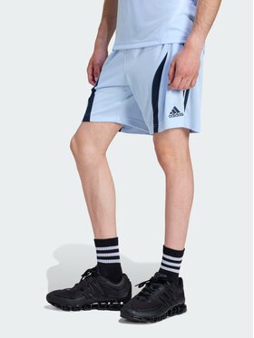 adidas adidas Szorty materiałowe 151041 Błękitny Regular Fit