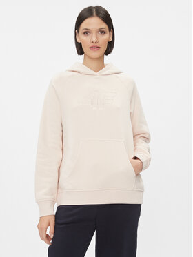 4F 4F Світшот 4FAW23TSWSF0765 Écru Regular Fit