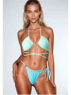 Flavia Valentini Flavia Valentini Bikini 265 Złoto bicolour
