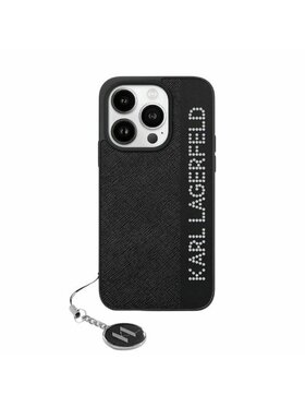 KARL LAGERFELD KARL LAGERFELD Etui na telefon Apple iPhone 15 Czarny