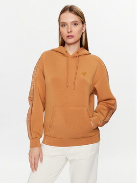 Guess Guess Mikina Brenda V2YQ18 K7UW2 Hnědá Regular Fit
