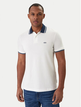 Armani Exchange Armani Exchange Polokošile XM002350 AF10366 U0009 Bílá Regular Fit