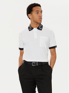 Versace Jeans Couture Versace Jeans Couture Polokošile 78GAGT04 Bílá Regular Fit