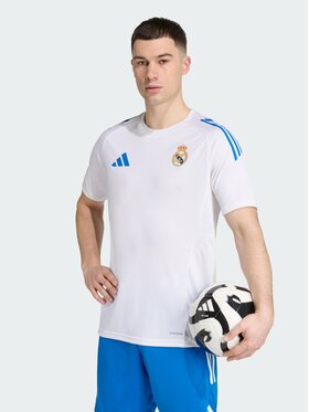adidas adidas Koszulka techniczna 152033 Biały Slim Fit