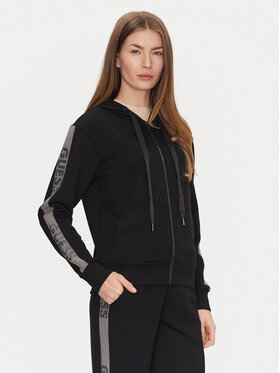 Guess Guess Pulóver W5RQ03 KBYE2 Fekete Regular Fit