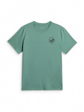 4F 4F T-Shirt CATCH THE WAVE Τυρκουάζ Relaxed Fit