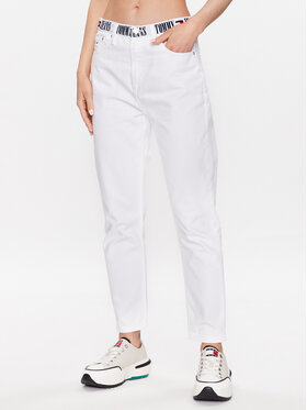 Tommy Jeans Tommy Jeans Džinsi Izzie DW0DW15529 Balts Slim Fit