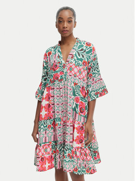 Iconique Iconique Φόρεμα καλοκαιρινό Morena IC26-094 Έγχρωμο Relaxed Fit