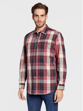 Wrangler Wrangler Риза WA5B5R17G 112324306 Бордо Regular Fit