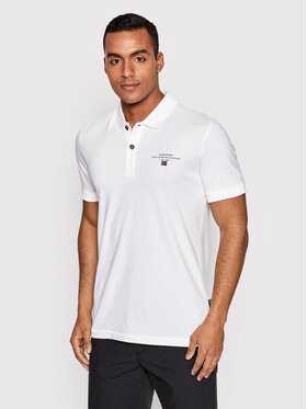 Napapijri Napapijri Поло Elbas Jersey NP0A4GB4 Білий Regular Fit