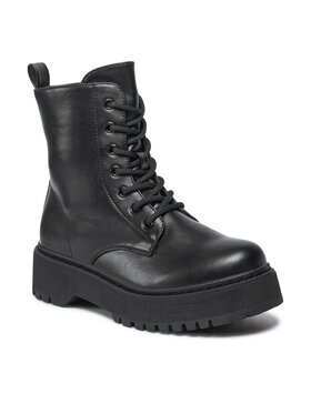 Jenny Fairy Jenny Fairy Trapper stila apavi WSD1916-01P Melns