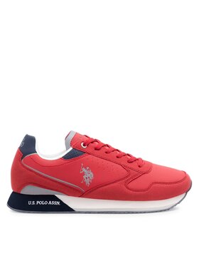 U.S. Polo Assn. U.S. Polo Assn. Sneakersy NOBIL003M/CHY4 Czerwony