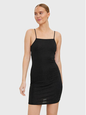 Vero Moda Vero Moda Коктейльна сукня Kanna 10277067 Чорний Slim Fit