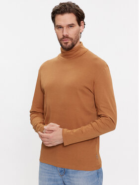 s.Oliver s.Oliver Rollkragenpullover 2135746 Braun Regular Fit