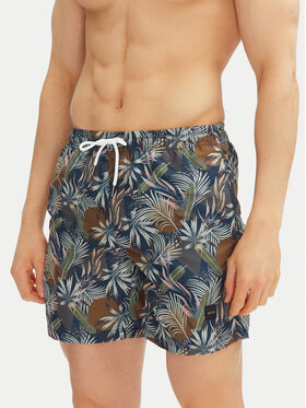 INDICODE INDICODE Pantaloncini da bagno Insandrino 70-896 Blu scuro Regular Fit